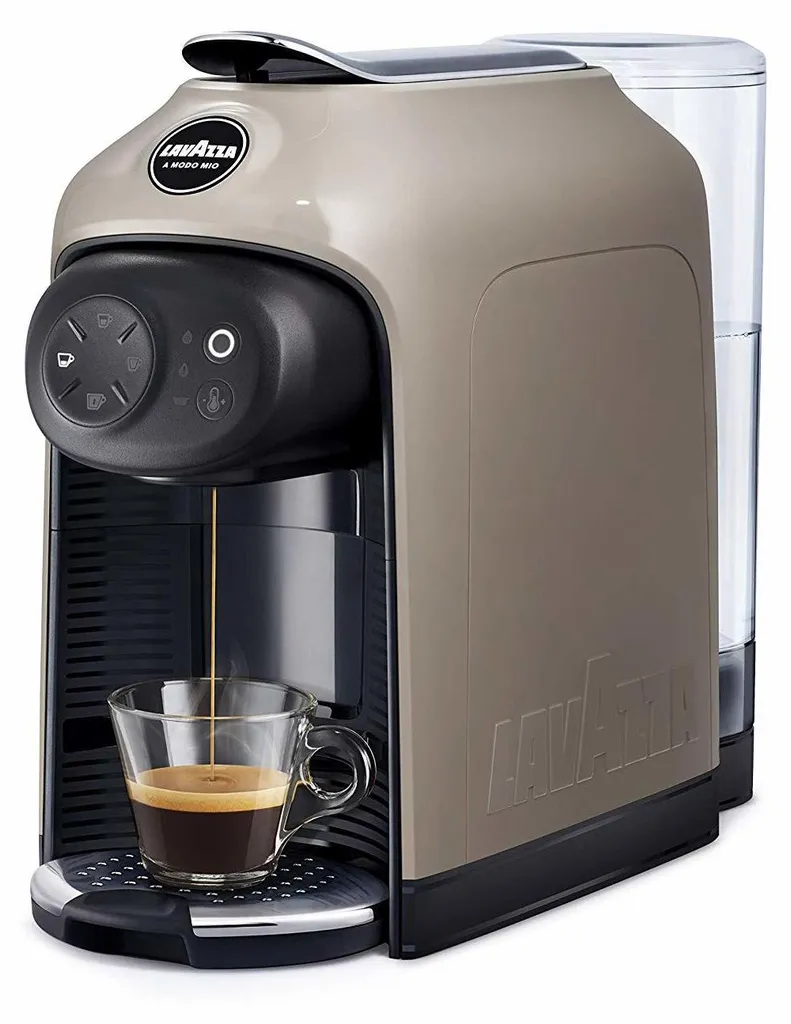 Lavazza Idola Machine à Café Silencieuse A Modo Mio 1,1L Tactile Gris