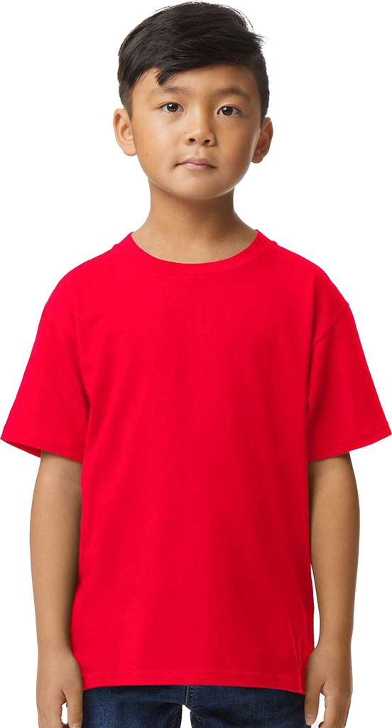 Gildan - T-Shirt Weiche Haptik für Kinder PC5351 (158-164) (Rot)