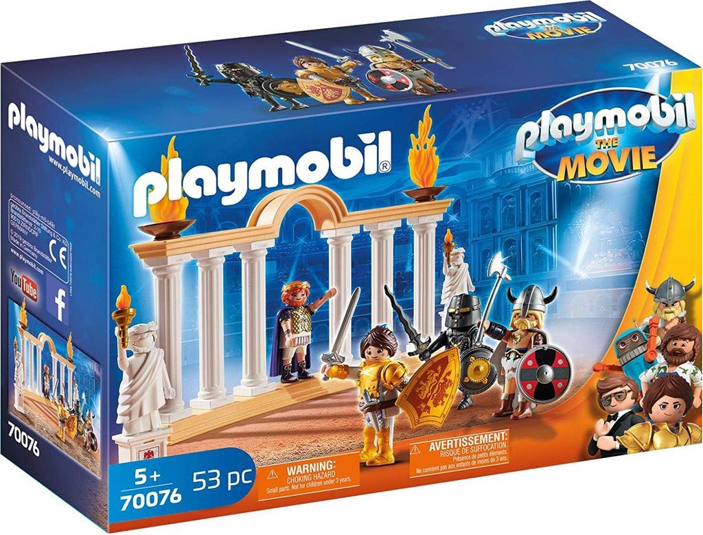 PLAYMOBIL 70076 PLAYMOBIL: THE MOVIE Kaiser Maximus im Colosseum