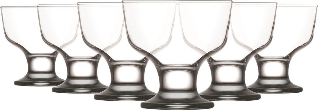 6x 285ml Destina Eisbecher aus Glas - Klein Mini Küche Produktbild 
