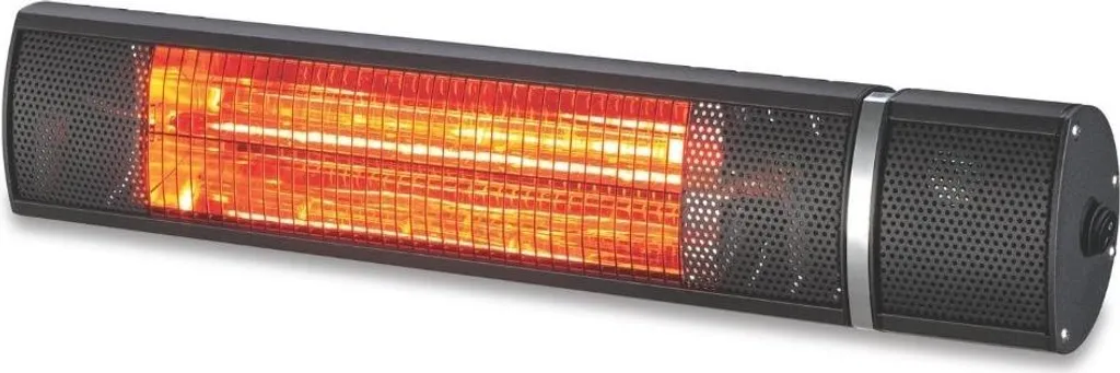 Chauffage Électrique Infrarouge Kemper 2000W avec Télécommande IP65