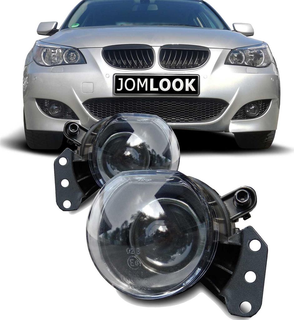 JOM fendinebbia per BMW E60 2003-2007 vetro trasparente con Immagine del prodotto 