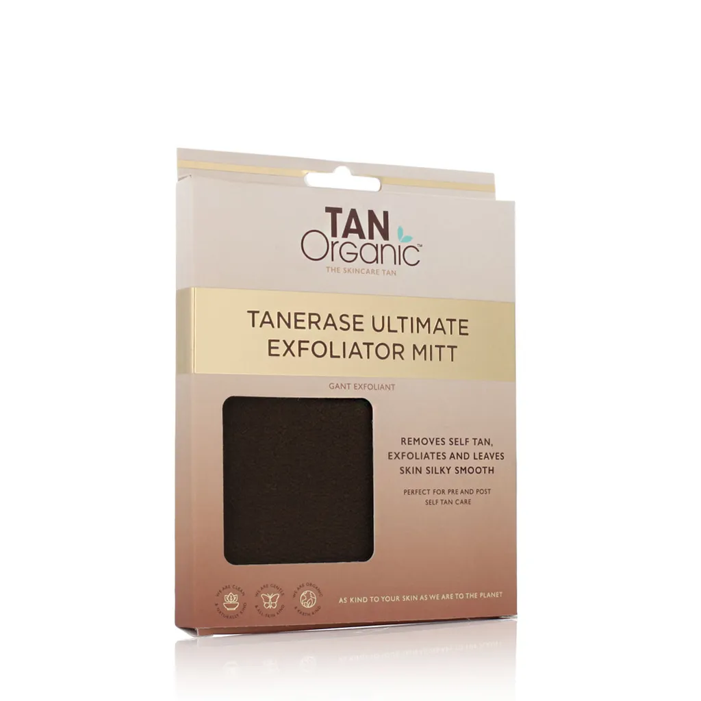 Fini la peau sèche et les taches : Gant Exfoliant TanOrganic Tanerase