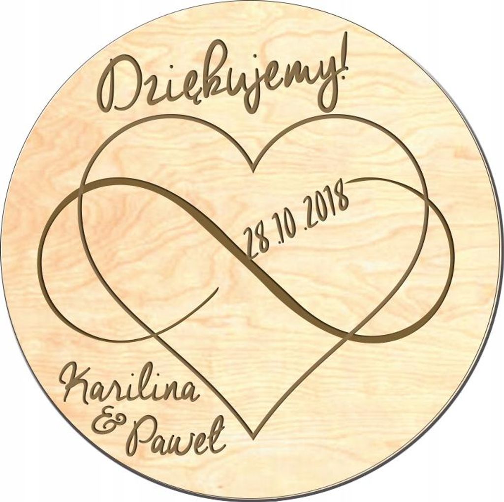DANKE FÜR DIE GÄSTE HOCHZEIT, Hochzeitsmagnet MK16
