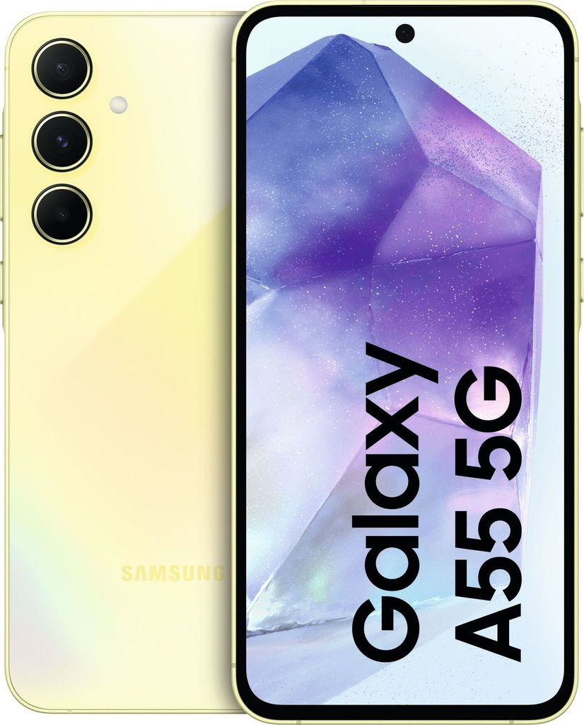 Galaxy A55 5G - 128 GB - Awesome Lemon Produktbild 