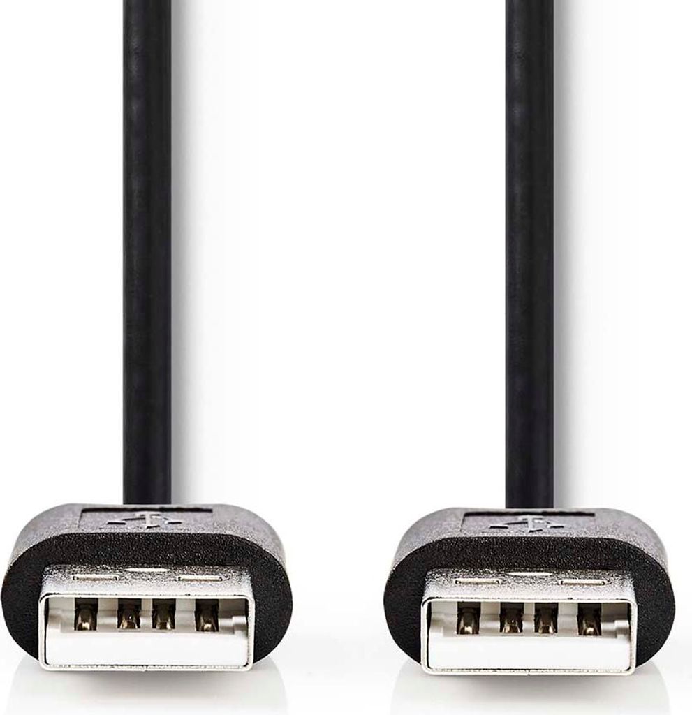 Câble USB | USB 2.0 | USB-A mâle | USB-A mâle | 480 Mbps | Image du produit 