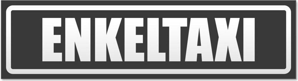 Kiwistar - Autoaufkleber - Dunkelgrau - 20 x 5,3 cm - Eneklta x i invertiert - Hinweis Aufkleber Sticker für Auto, Kfz, Fahrrad, PKW, LKW