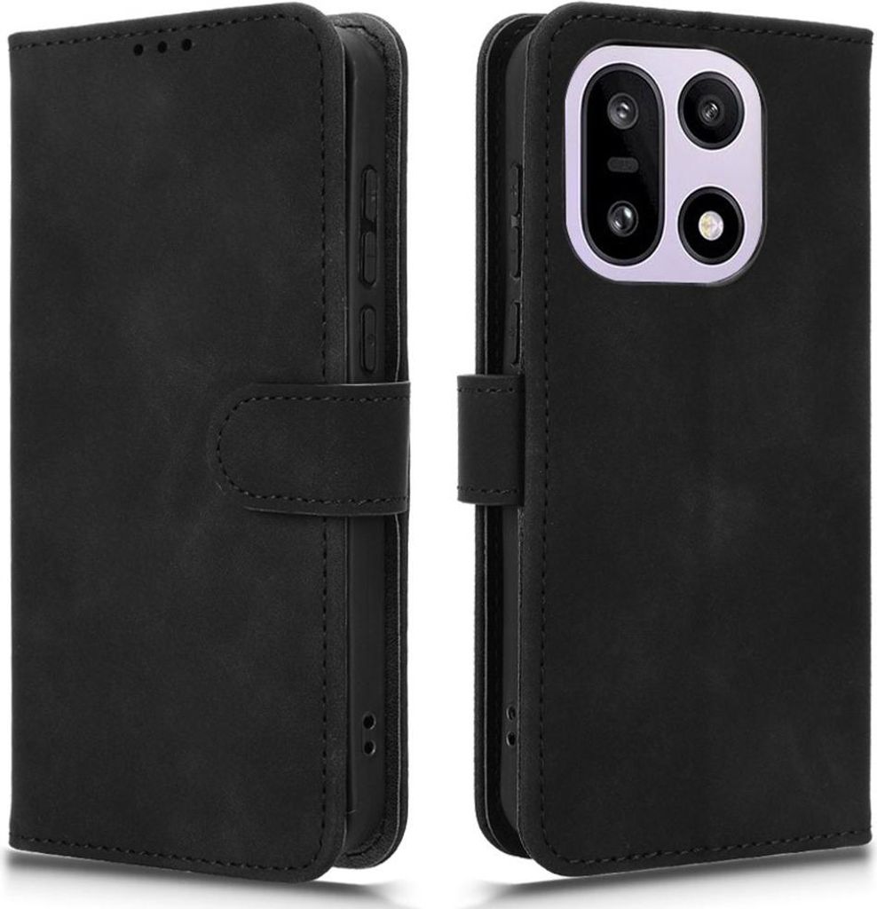 OnePlus 15 Hülle - Coverup Klapphülle - Schwarz