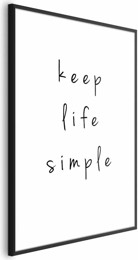 Cornice Professionale 40x60 Nera - Per Poster e Stampe Fine Art