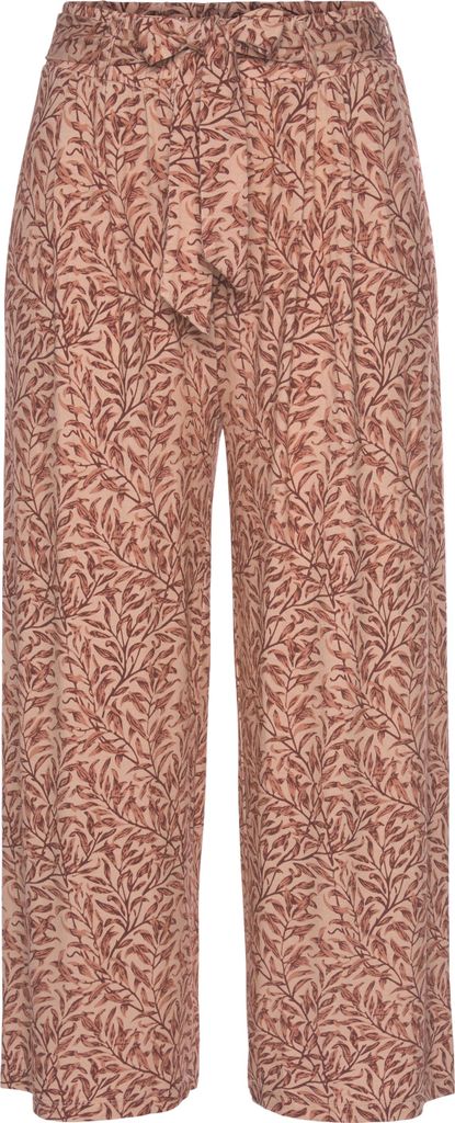 BEACH TIME Culotte rot bedruckt Größe 40