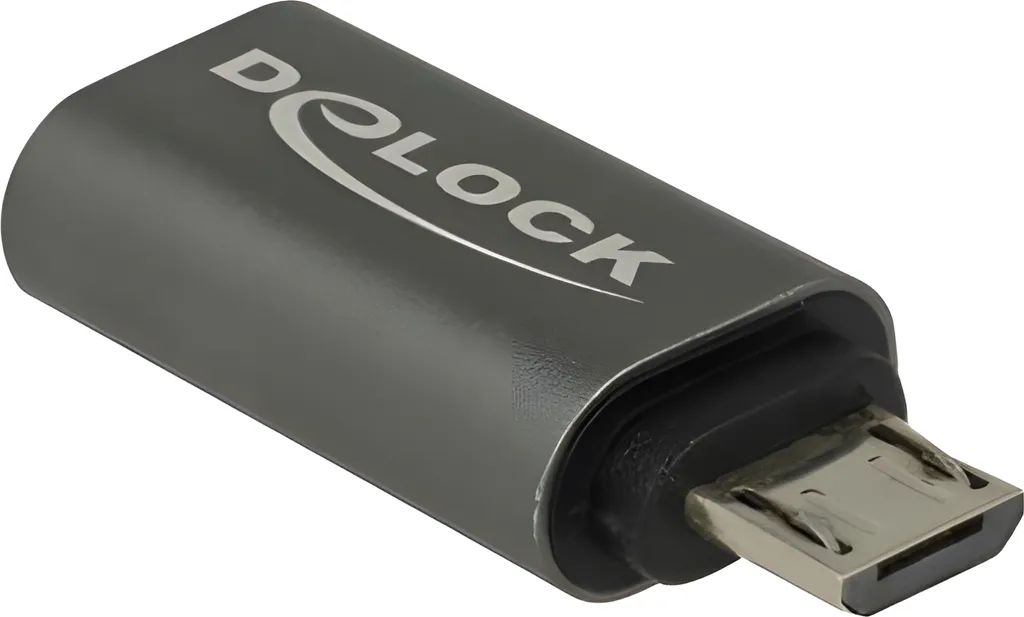 Delock 65927 Adattatore Professionale USB Micro-B Maschio a USB-C
