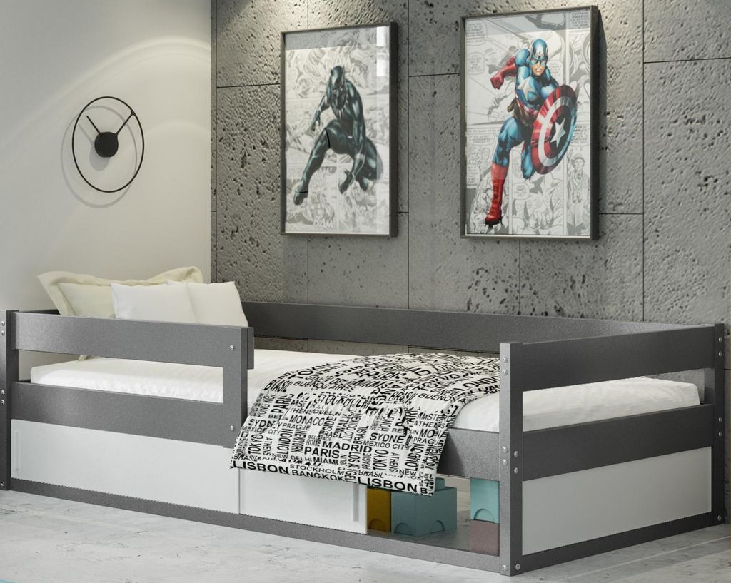 Interbeds Kinderbett Montessori Einzelbett 160x80cm Produktbild 