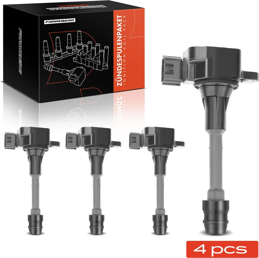 Kit 4 Bobine Potenziate Frankberg Nissan 350Z Infiniti FX G 3.5L