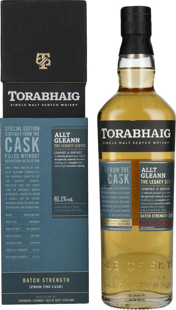 Torabhaig ALLT GLEANN The Legacy Series BATCH STRENGTH Image du produit 