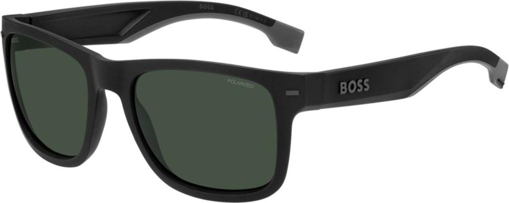 Hugo Boss BOSS 1496/S Matte black grey 55/19/140 Herren Sonnenbrillen