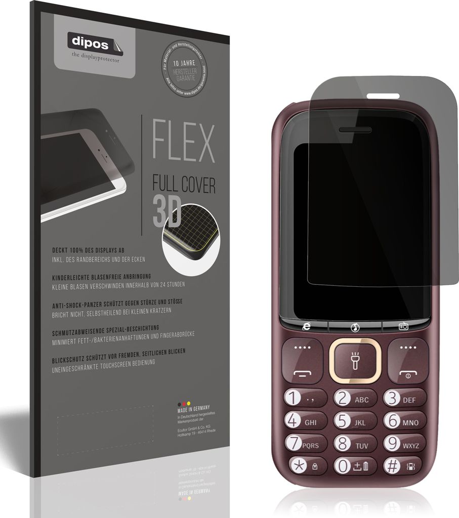 Full Cover Privacy Blickschutzfolie für Cellecor A5 Folie Anti-Shock