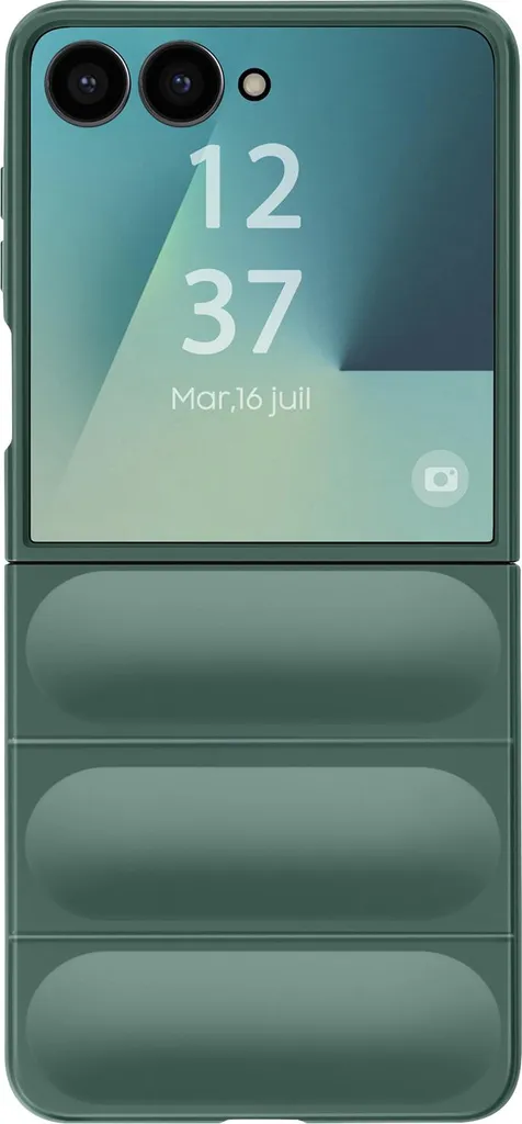 Recensione Cover Avizar Galaxy Z Flip 7: Silicone Rilievo Verde
