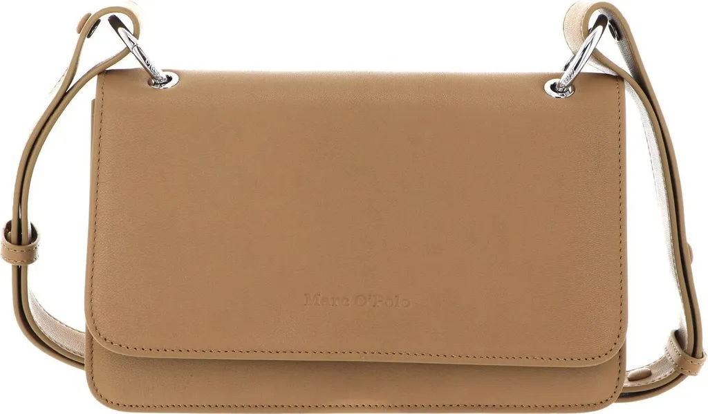 Petit sac bandoulière en cuir pour femme Marc O'Polo Lindsey coloris brun