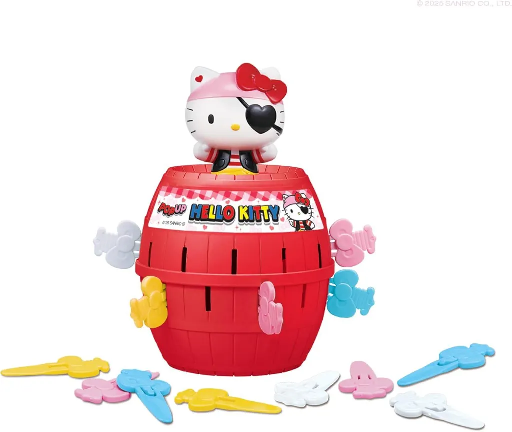 Jeu Hello Kitty Pop Up Tomy pour Apprendre la Patience en s'Amusant 4+