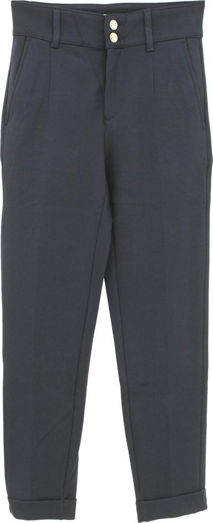 31678 Street One, Chino 7/8, 7/8 Damen Jeans Hose, Gabardinestretch, navy blue, D 40 W 30 L 28