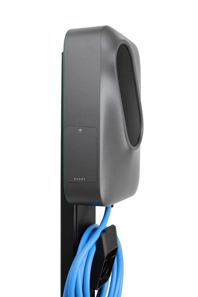 Support de Borne Etrel pour Parking Privé ou Copropriété Pied Double