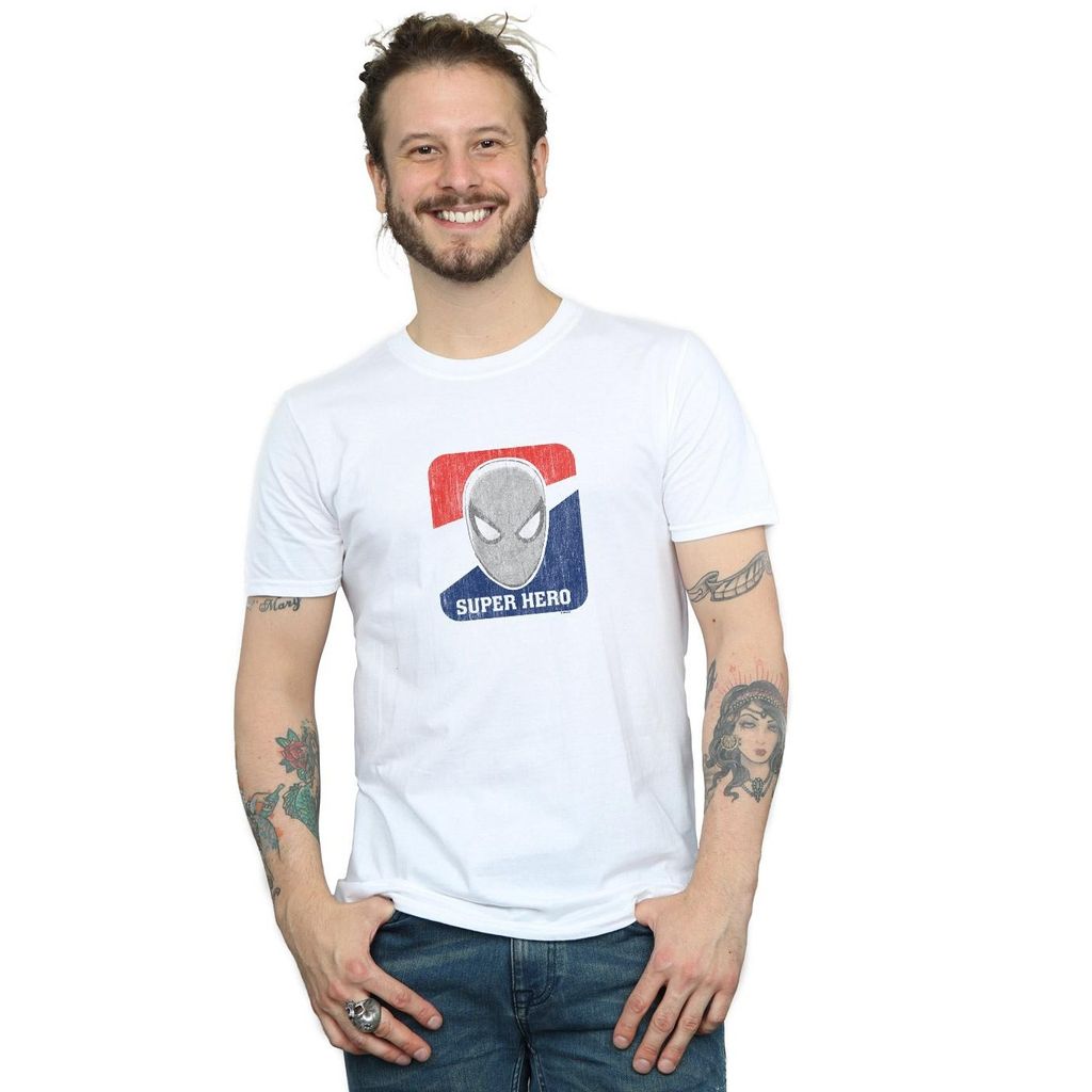 Marvel - "Superhero Sports" T-Shirt für Herren BI43214 (XL) (Schwarz)