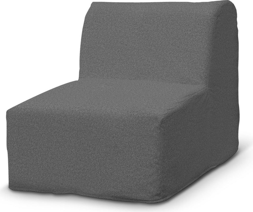 Dekoria Bezug für Lycksele Sessel, dunklegrau, Bezug für Lycksele Sessel