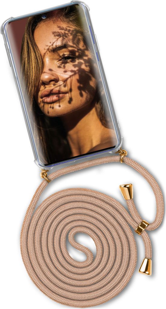 TWIST-Case + TWIST-Cord für Samsung Galaxy S20+, Farbe:Golden Coast (Gold)