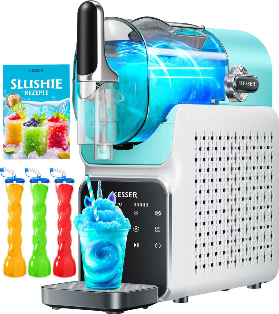 KESSER Slush Maschine für zu Hause Slush Ice Maker 2L Eis-Cocktails Milchshakes