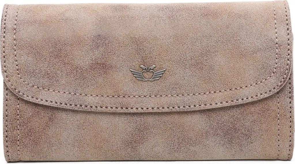 Regalo Donna: Portafoglio Fritzi aus Preußen Vintage Heide Marrone