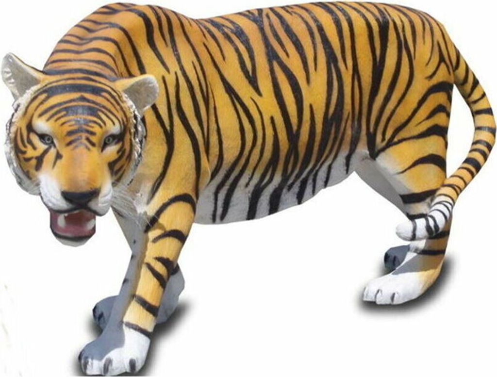 XXL TIGER LEBENSGROSSLÖWE PREMIUM Gartendeko 170 cmGartendekorationDEKOFIGUR