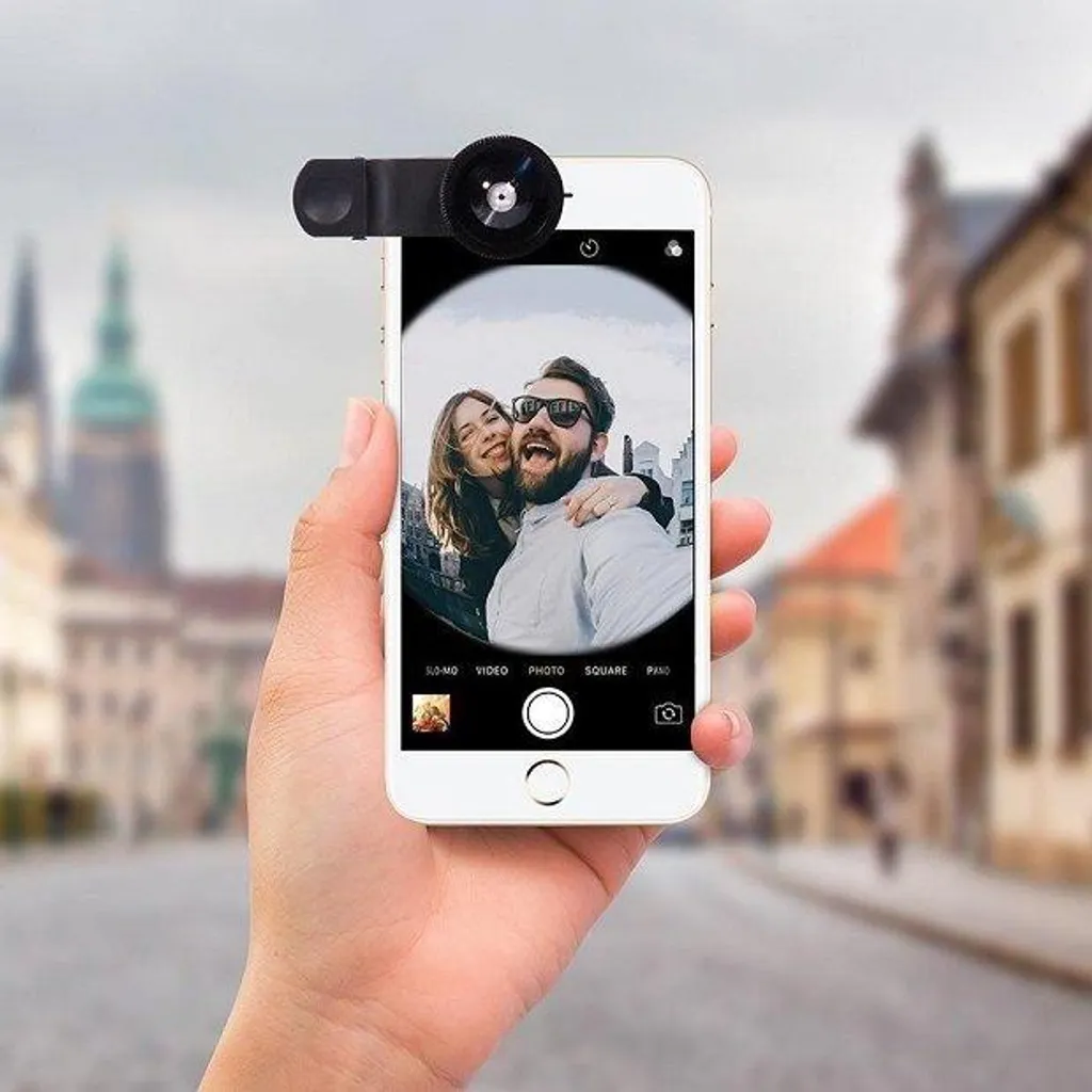 Objectifs Smartphone 3 en 1 Multi-Options Fixation Universelle Clip-On