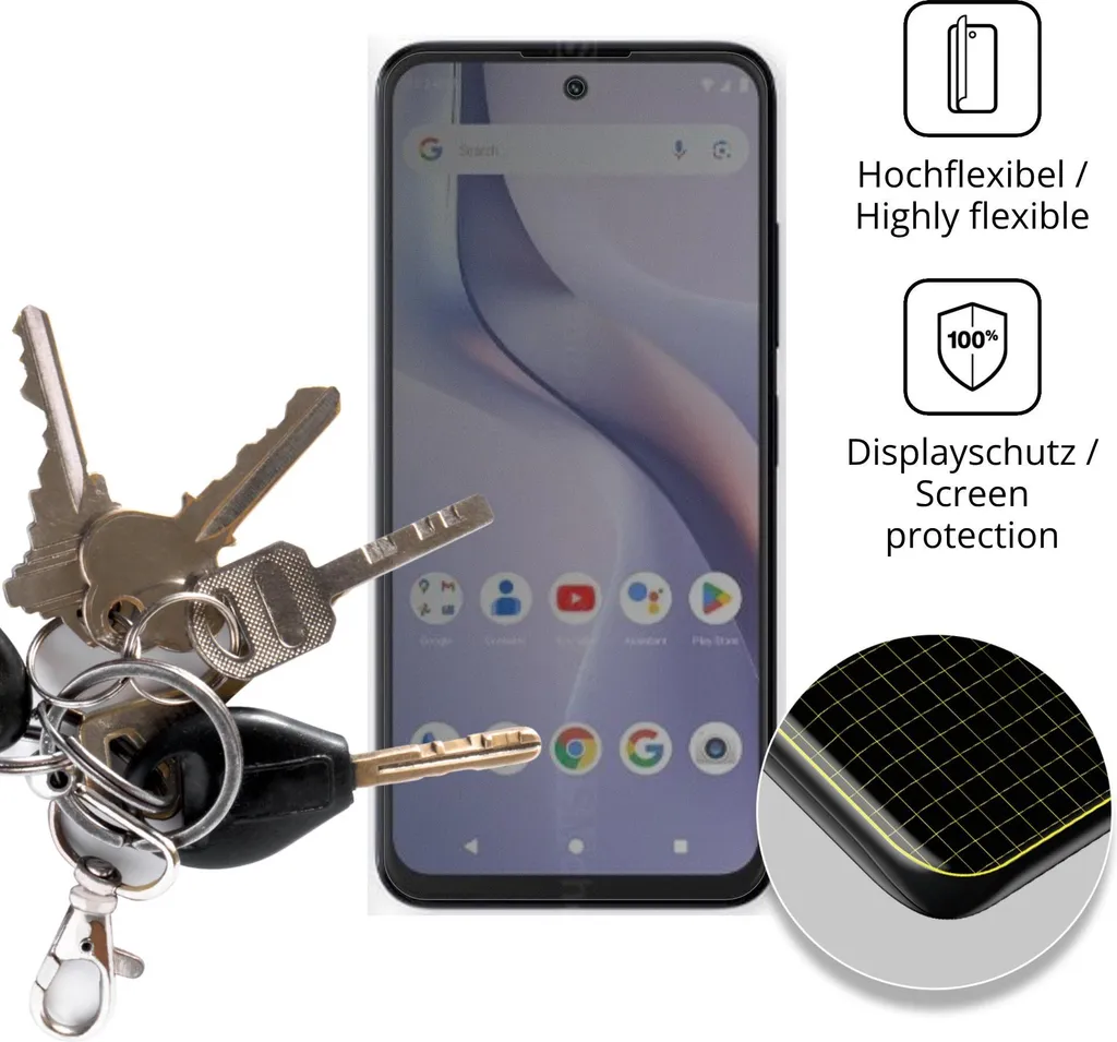 Zidwzidwei Pellicola Protettiva in Vetro Temperato per LG K51S [2 Pezzi], Durezza 9H, 2.5D Alta Definizione, Senza Bolle, Anti Graffio Screen Protector per LG K51S