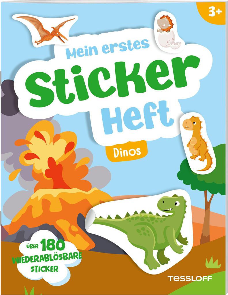 Mein erstes Stickerheft. Dinos Produktbild 