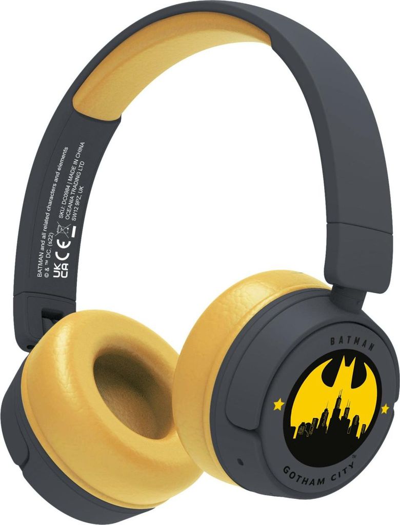 BATMAN-Kopfhörer On-Ear Junior, kabellos, 85 dB/95 dB, Produktbild 