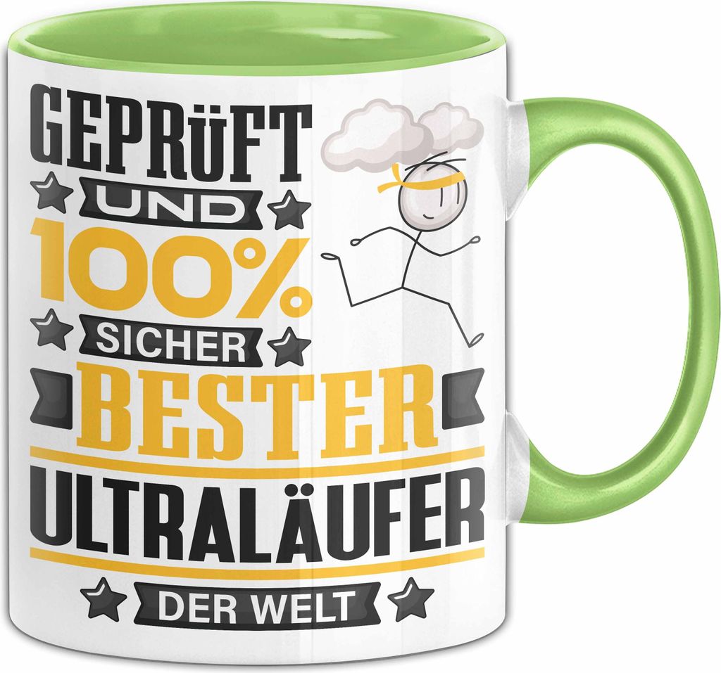 Ultraläufer Geschenk Lustiger Spruch für Ultraläufer Geschenkidee Bester Ultraläufer Der Welt (Grün)