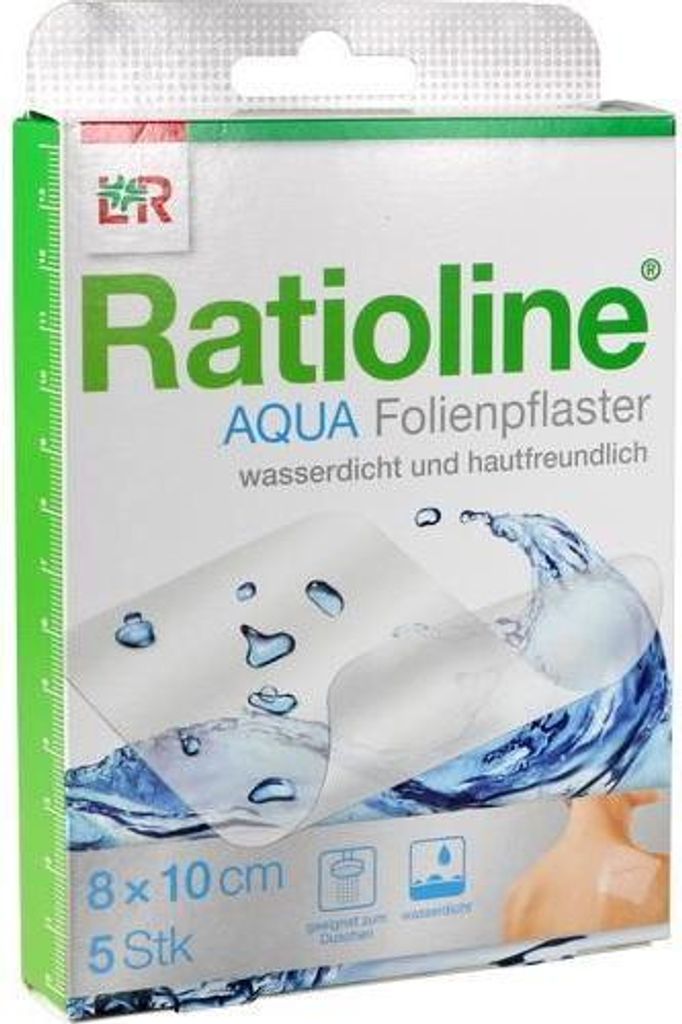 RATIOLINE aqua Duschpflaster 8x10 cm