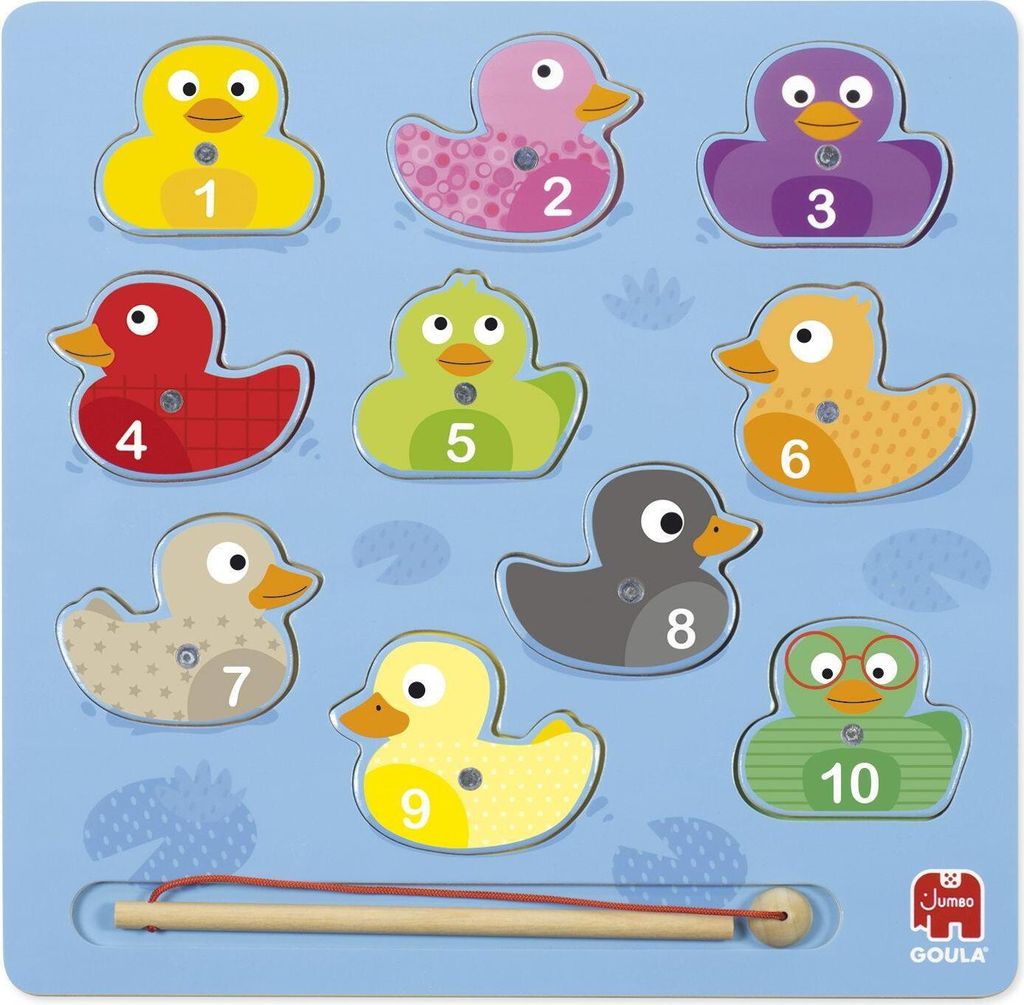 Jumbo GOULA - Magnetisches Entenpuzzle, 11 Stück(e), Tiere, 2 Jahr(e)