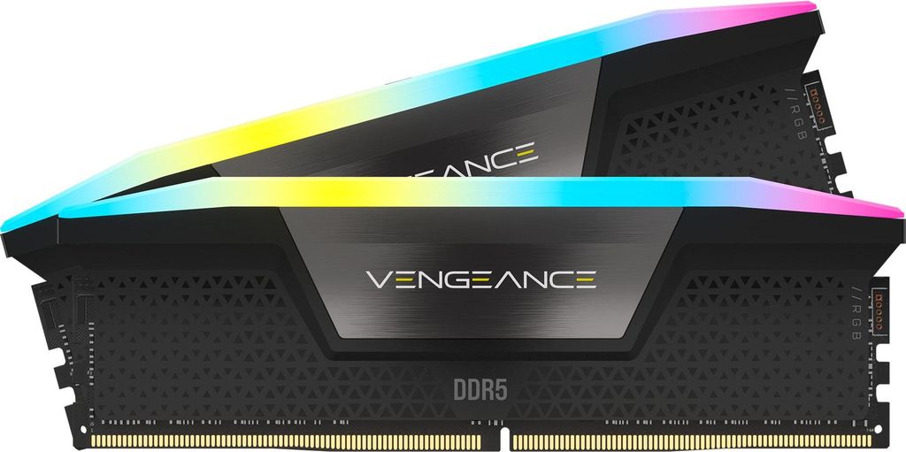 DDR5 32Go PC 6000 CL30 CORSAIR KIT (2x16Go) Vengeance RGB G Image du produit 