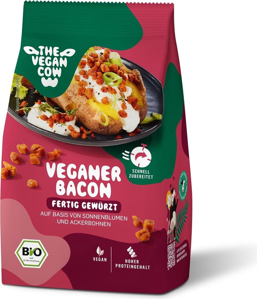 THE VEGAN COW - Veganer Bacon 6x75g