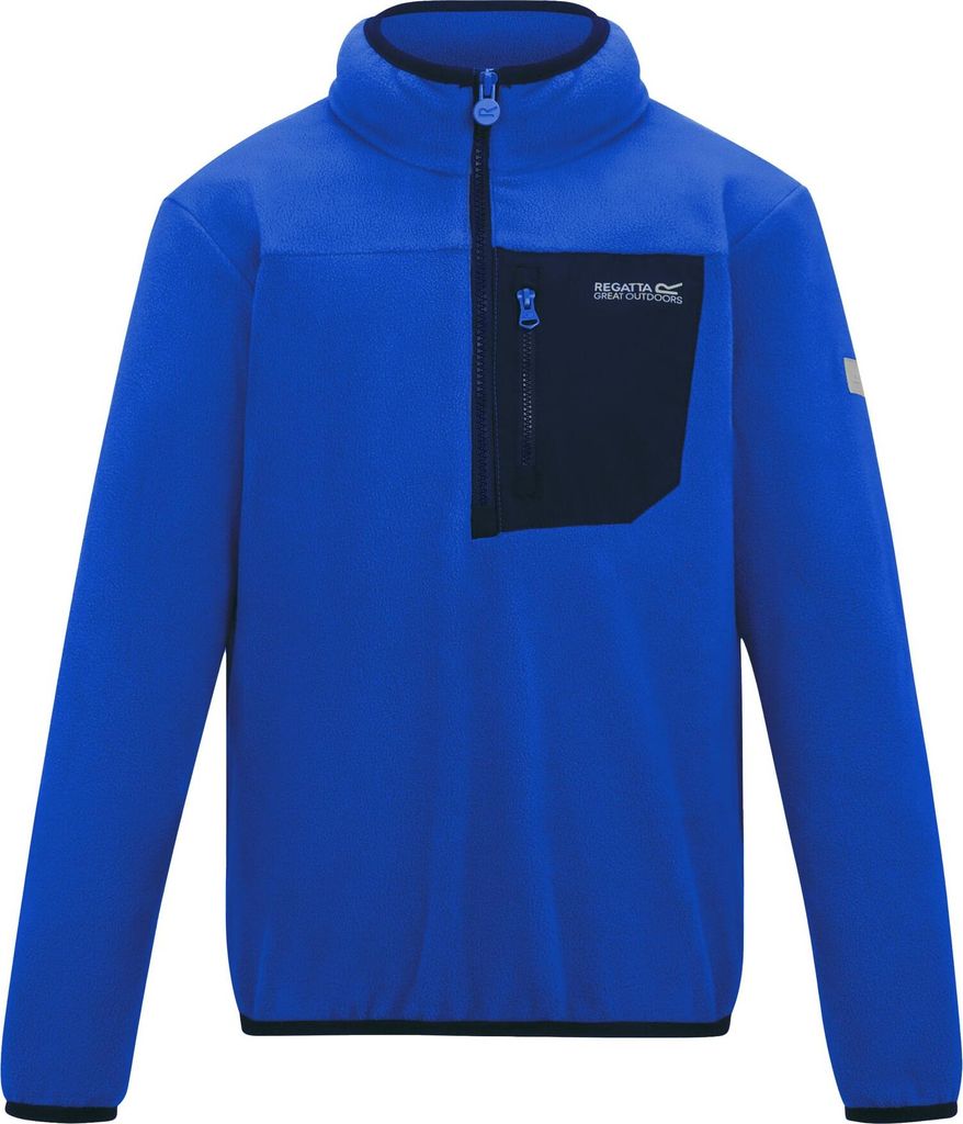 Regatta - "Frankie" Fleece-Oberteil für Kinder, mit halbem Reißverschluss RG12598 (104) (Königsblau)