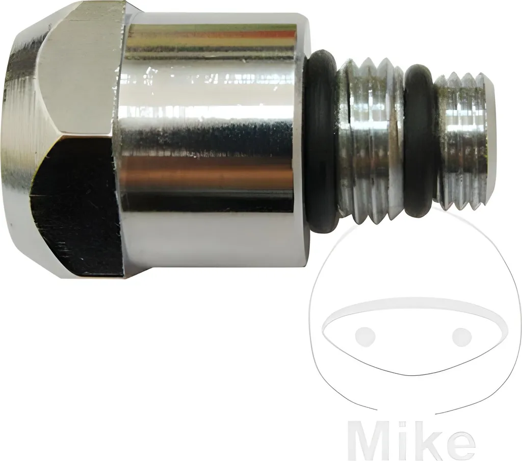 Adattatore tester di pressione a compressione JMP M10 x 1,0/M12 X 1,25 7222714