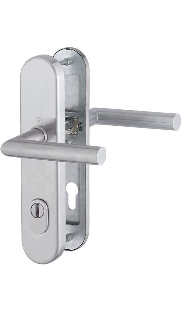 Hoppe Schutz-Drückergarnitur Amsterdam E1400Z / 3332ZA / 3330 PZ Entfernung 92mm - 3661963