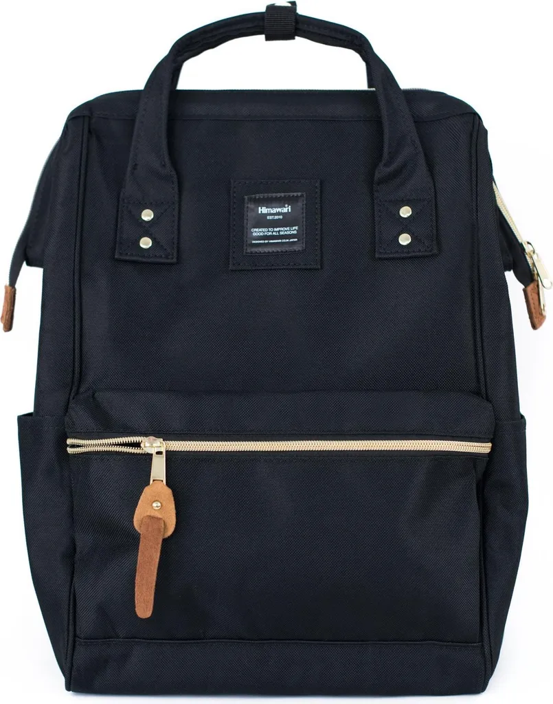 Sac à Dos de Ville Noir Femme pour Travail et Loisirs - Transzness Art