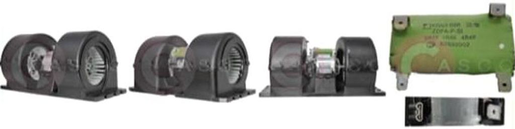 CASCO CBW63604AS Gebläsemotor Innenraumgebläse passend für MERCEDES-BENZ ACTROS