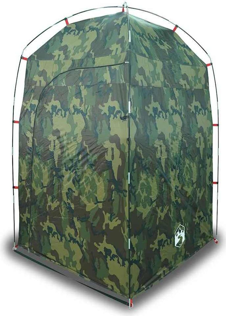vidaXL Tente de douche camouflage imperméable Image du produit 