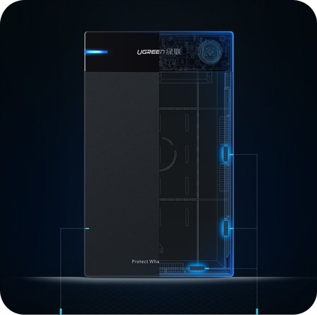 UGREEN Externý kryt pevného disku pre 3,5-Zoll-SATA Obrázok produktu 21