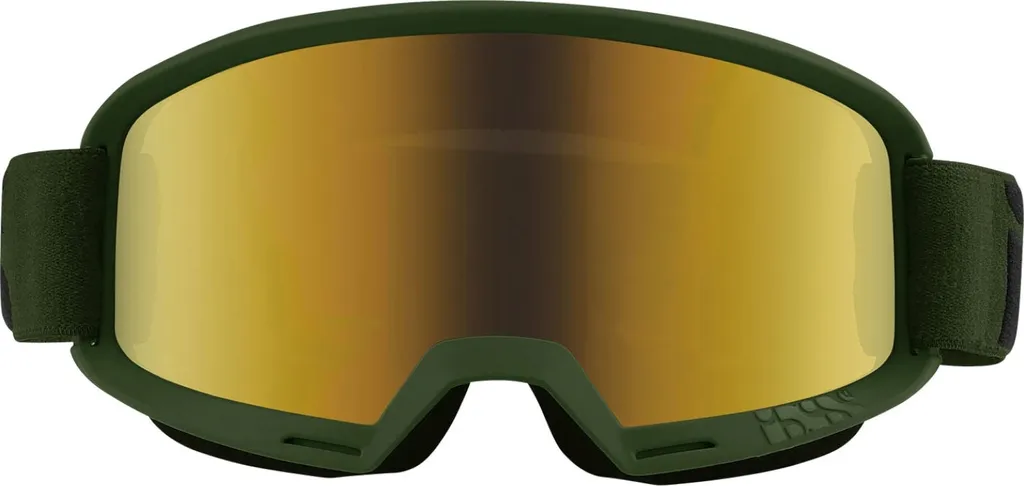 Masque Hack Goggle Mirror Olive Gold avec écran anti-buée et reflets