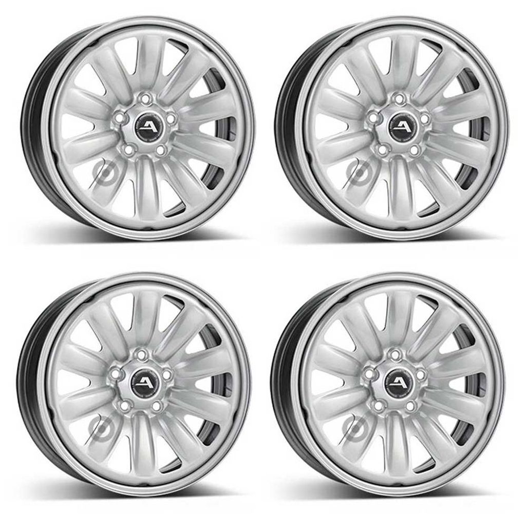 4 Stahlfelgen Alcar 130403 6.5Jx16 ET40 5x114,3 für Nissan Juke Leaf Pulsar Qashqai