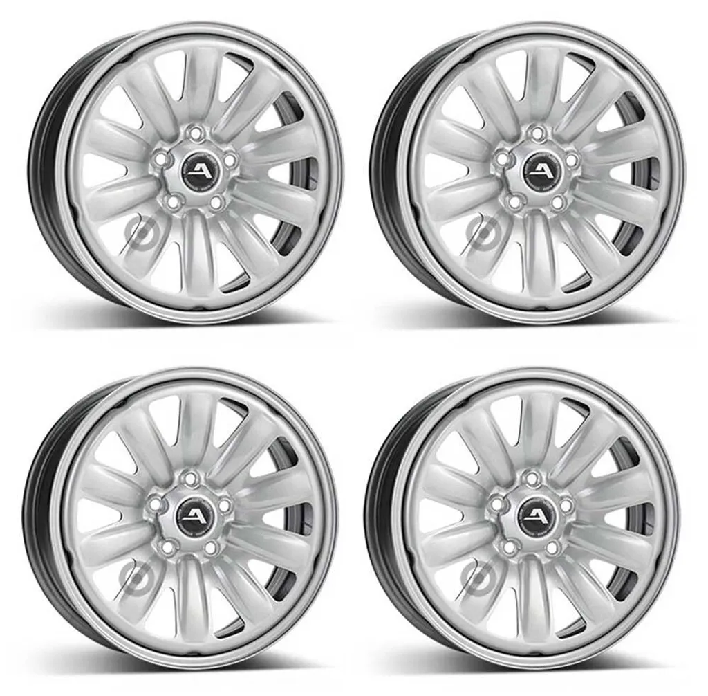 4 Jantes Acier Alcar 130403 6.5Jx16 ET40 5x114.3 pour Nissan Qashqai